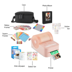 HP Sprocket Panorama Instant Portable Color Label & Photo Printer (Pink) Gift Bundle - Image 5