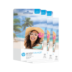 HP Sprocket 3.5 x 4.25” Zink Sticky-Backed Photo Paper (150 Pack) Compatible with HP Sprocket 3x4 Printer