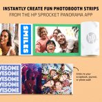 HP Sprocket Panorama Instant Portable Color Label & Photo Printer (Grey) - Image 6
