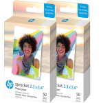 HP Sprocket 2.3" x 3.4" Premium Zink Sticky Back Photo Paper (100 Sheets)
