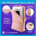 HP Sprocket Photobooth 3x4 Photo Printer (Pink) Bundle with Zink Paper (100 Sheets) & Carrying Case - Image 7
