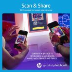 HP Sprocket Photobooth 3x4" Photo Printer (Pink) Bundle w/Zink Paper, Case, Screen Protector & More - Image 3
