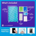 HP Sprocket Photobooth 3x4" Photo Printer (White) Bundle w/Zink Paper, Case, Screen Protector & More - Image 7