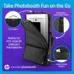 HP Premium Carrying Padded Storage Case w/Removable Shoulder Strap for Sprocket Photobooth (Black) - Image 4