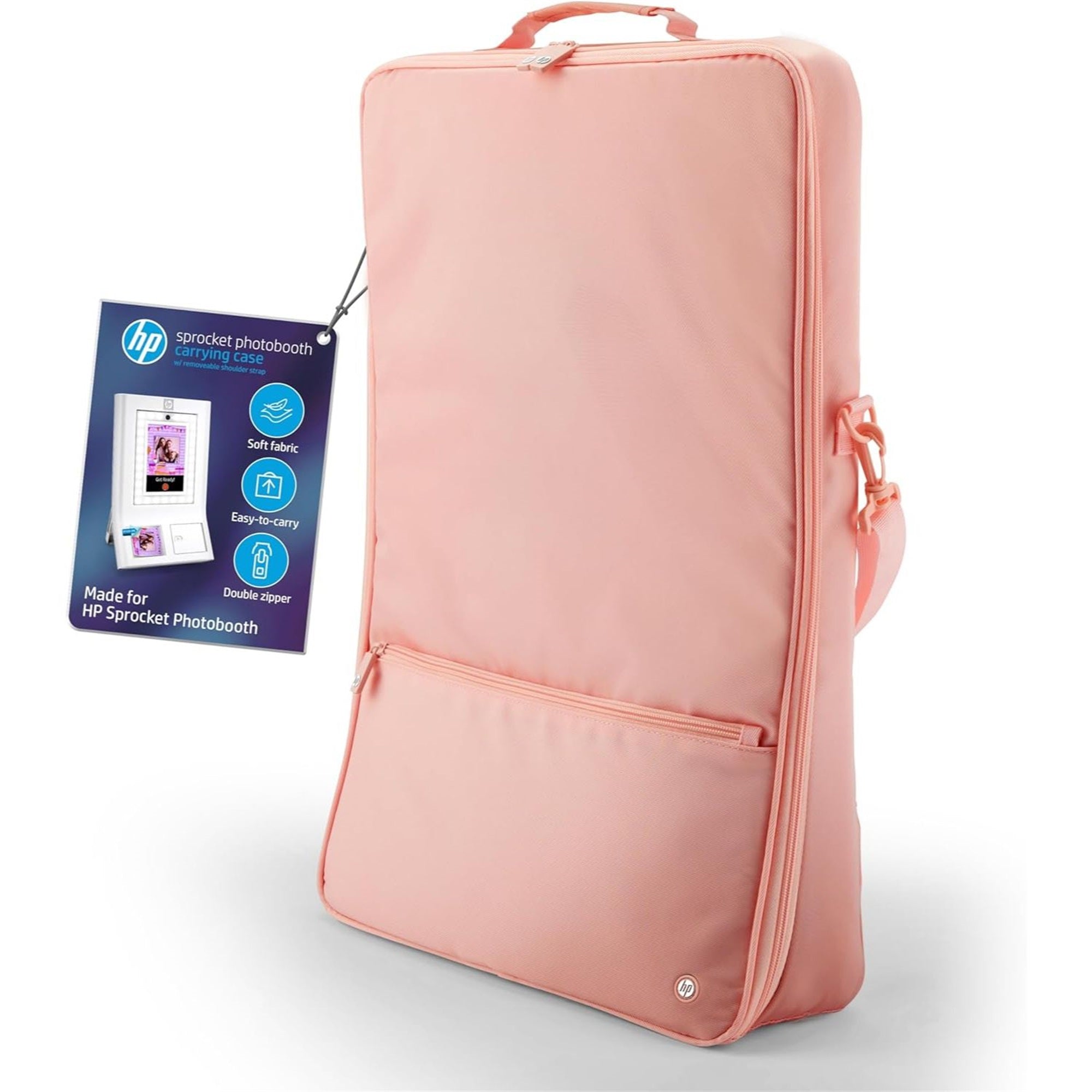 858541 HP Premium Carrying Padded Storage Case w/Removable Shoulder Strap for Sprocket Photobooth (Pink) - Image 1
