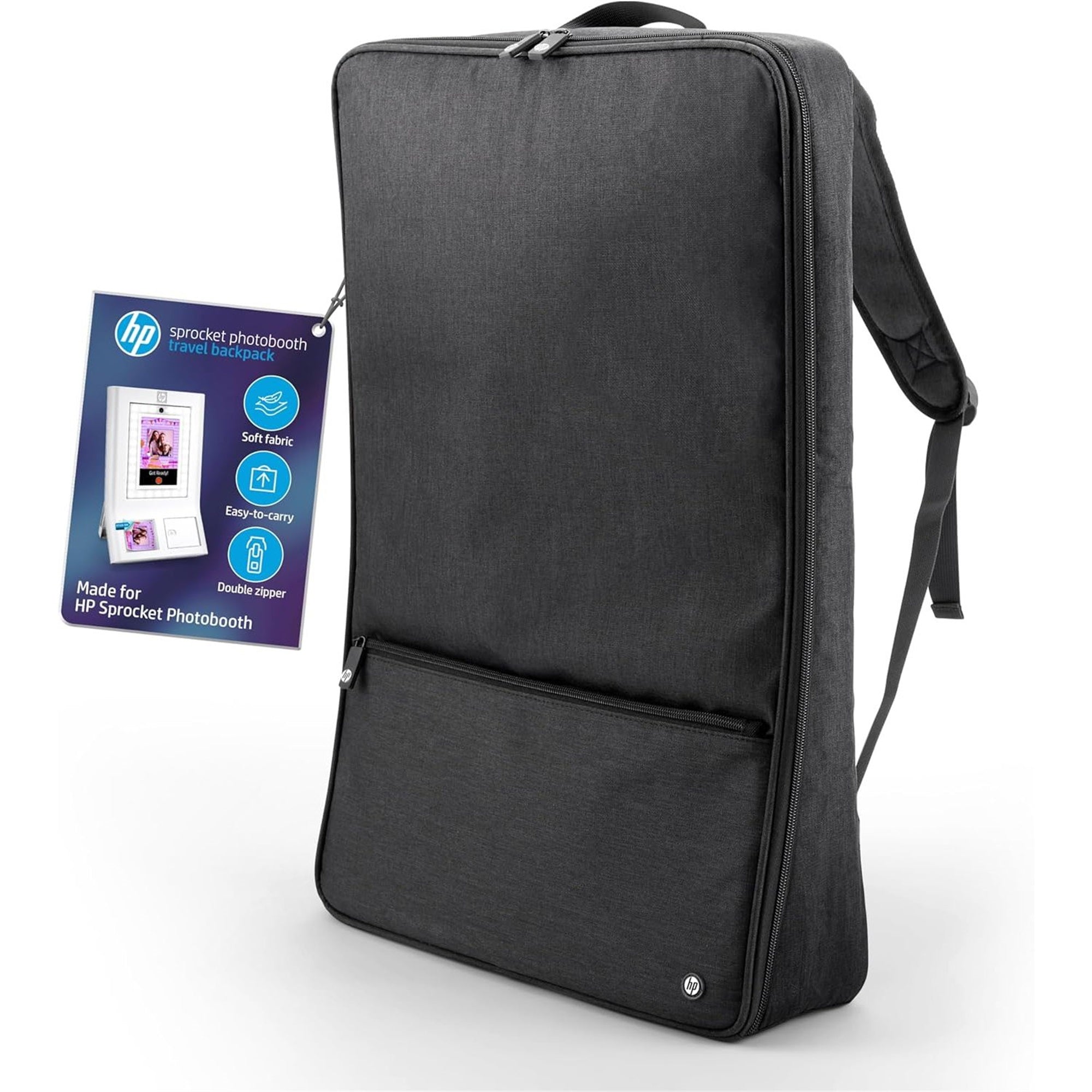858547 HP Sprocket Photobooth Travel Backpack (Black), Exclusively for the HP Sprocket Photobooth Printer - Image 1