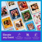 HP Sprocket Photobooth Instant 3x4” Color Photo Printer (White) - Image 3
