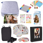 HP Sprocket Portable 2x3" Instant Photo Printer (Lilac) Gift Bundle