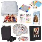 HP Sprocket Portable 2x3" Instant Photo Printer (Luna Pearl) Gift Bundle