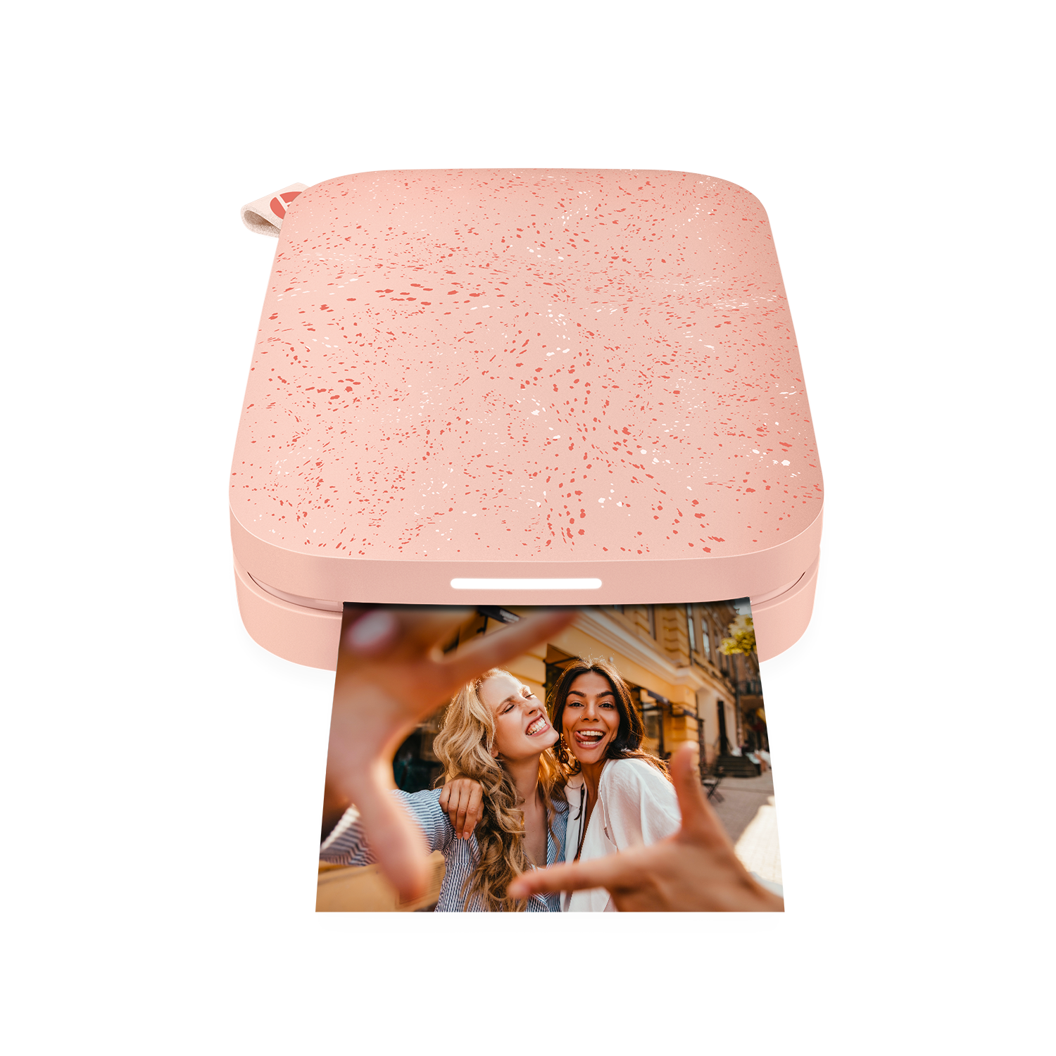 HPISPP-Printer-Hero-Image-1500x1500_0a13e11e-d938-4dda-89c0-78fa0a3fd9f1 HP Sprocket Portable Instant Photo Printer 2” x 3” Blush Pink - Image 1