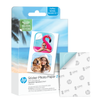 HP Sprocket 2"x3" Premium Zink Pre-Cut Sticker Photo Paper, 30 Sheets, Compatible with HP Sprocket Photo Printers - Image 2