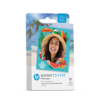 HP Sprocket 3.5 x 4.25” Zink Sticky-backed Photo Paper (20 Pack) Compatible with HP Sprocket 3x4 Photobooth and Photo Printer