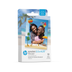 HP Sprocket 3.5 x 4.25” Zink Sticky-backed Photo Paper (50 Pack) Compatible with HP Sprocket 3x4 Photobooth and Photo Printer