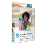 HP Sprocket 2.3” x 3.4” Premium Zink Sticky-Back Photo Paper (20 Sheets)