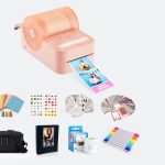 HP Sprocket Panorama Instant Portable Color Label & Photo Printer Gift Bundle