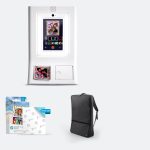 HP Sprocket Photobooth Photo Printer Bundle – 100 Sheets of 3.5” x 4.35” ZINK® Photo Paper & Carrying Case