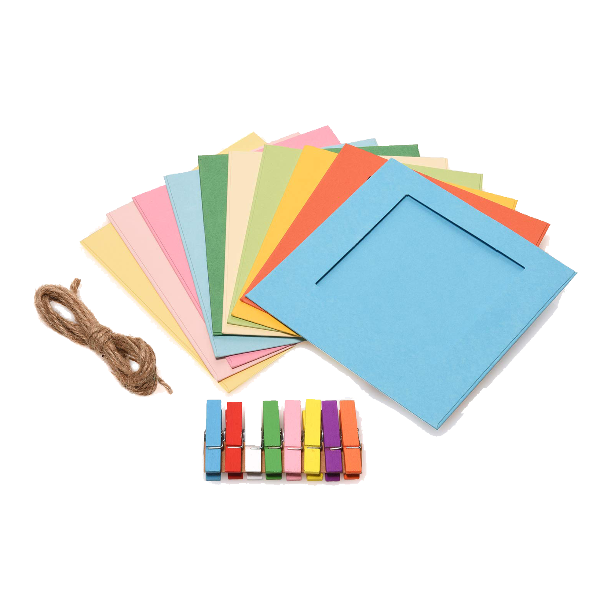 ZINK2X3FRSQ Square Photo Frames for 2x3 Photo Paper - Image 1