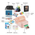 HP Sprocket Panorama Instant Portable Color Label & Photo Printer (Pink) Craft Bundle - Image 5