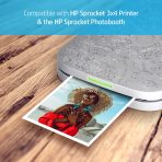 HP Sprocket 3.5 x 4.25” Zink Sticky-Backed Photo Paper (100 Pack) Compatible with HP Sprocket 3x4 Photobooth and Photo Printer - Image 6